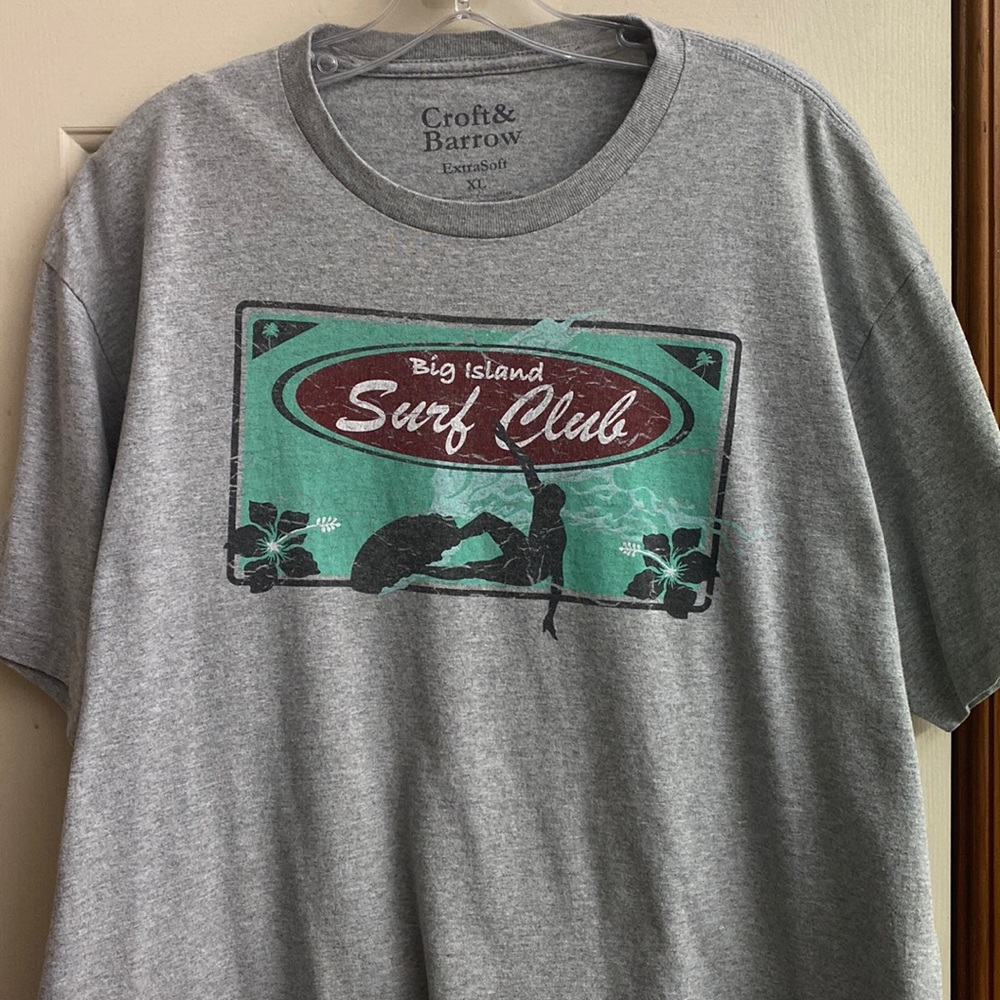 Croft & Barrow Extra Soft XL T-Shirt Short Sleeve.